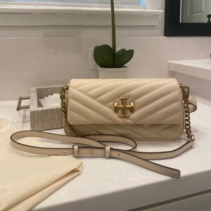 Tory Burch SMALL KIRA CHEVRON FLAP SHOULDER BAG